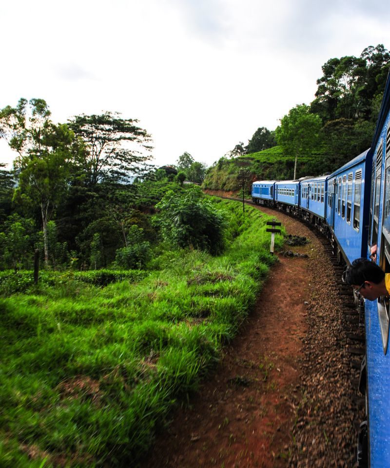 train ride to Nuwara Eliya